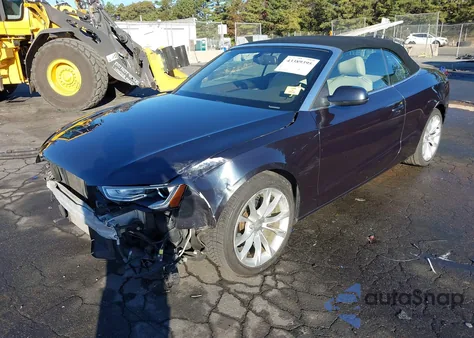 2013 Audi A5 2.0T Premium z USA, uszkodzony, nr VIN WAULFAFH5DN002976